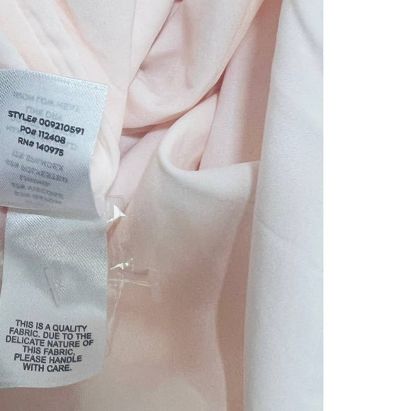 LULU'S SZ S Red Carpet Ready Peach Floral Satin Jacquard Maxi Dress NEW B23 flaw - Picture 6 of 8